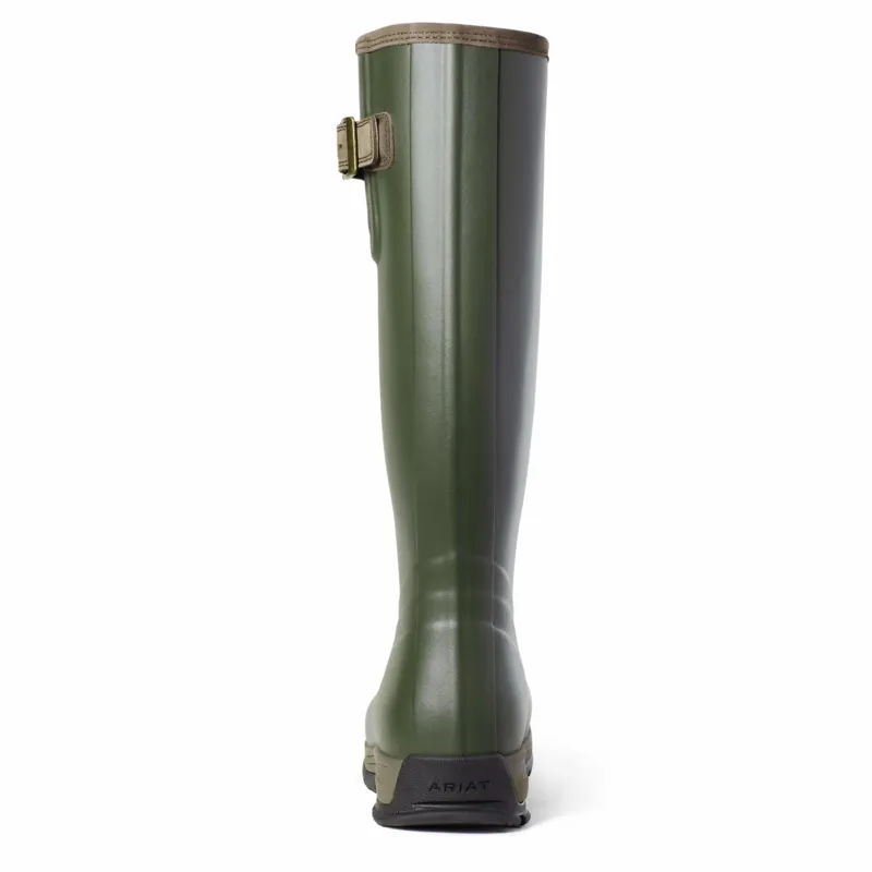 Ariat Mens Burford Wellington Boots in Olive-2